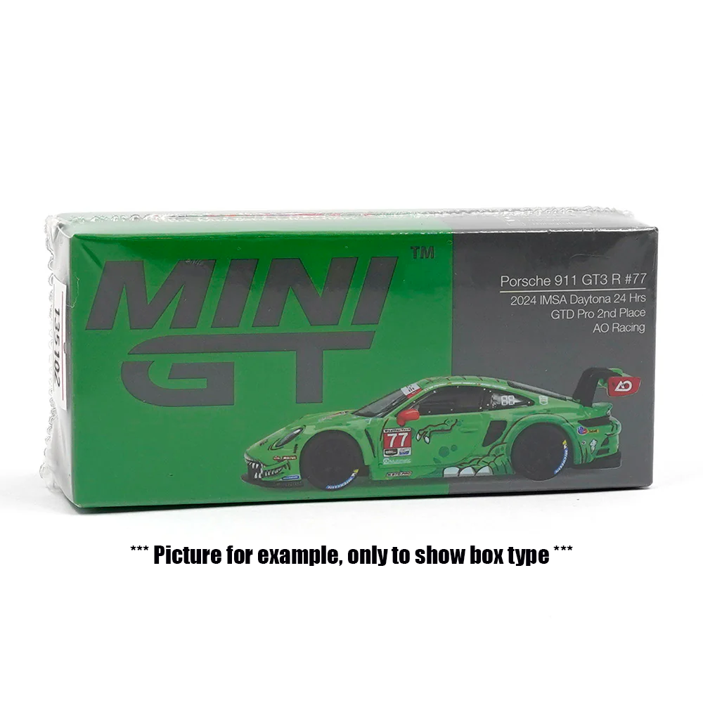 MINI GT ポルシェ 911 GT3 R #77 MINI GT 1/64 ポルシェ 911 GT3 R IMSA ロードアメリカ 2024 #77 AO