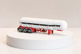 1:50 Sloanebuilt LPG Tanker Trailer -- Red/White -- CNJ Collectibles Truck