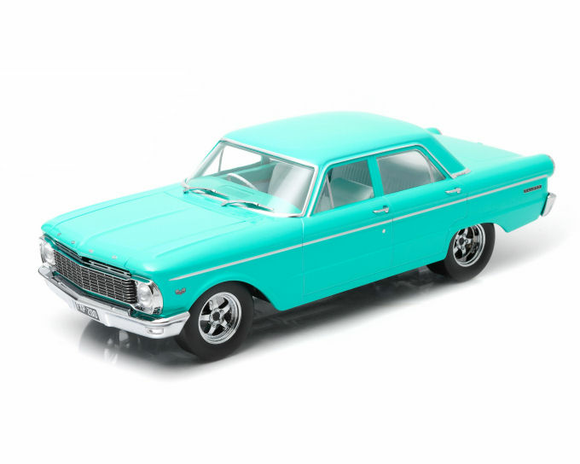 1:18 1965 Ford XP Falcon Sedan -- Custom Teal -- DDA Greenlight