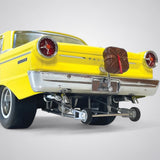 1:18 1965 Ford XP Falcon Sedan -- Custom Drag Car Yellow -- DDA Greenlight