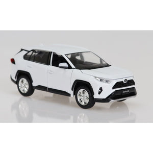 1:24 Toyota Rav-4 XA50 (2019-2024) -- White -- DDA Collectibles