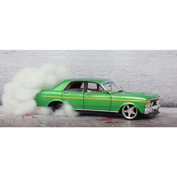 1:24 Ford XW Falcon GS -- Green Burnout Car -- DDA Collectibles