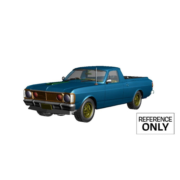 (Pre-Order) 1:24 Ford XW Falcon Ute -- Candy Red -- DDA Collectibles