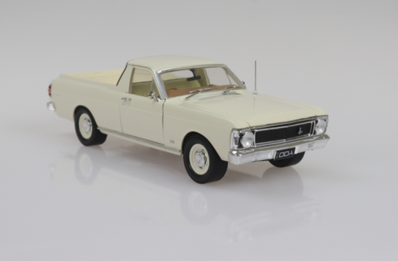 (Pre-Order) 1:24 Ford XW Falcon Ute -- White -- DDA Collectibles