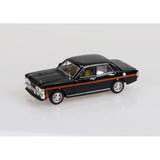 1:32 Ford XW Falcon GT-HO -- Black w/Orange Stripes -- DDA Collectibles