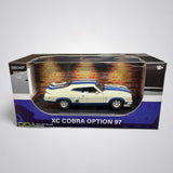 1:32 Ford Falcon XC Cobra Option 97 -- White w/Blue Stripes -- DDA Collectibles