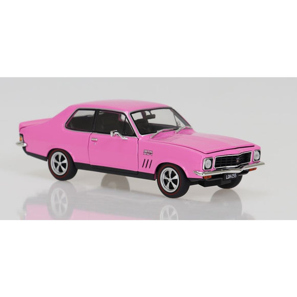 (Pre-Order) 1:24 Holden LJ Torana (V8 Prototype) -- Strike Me Pink -- DDA Collectibles