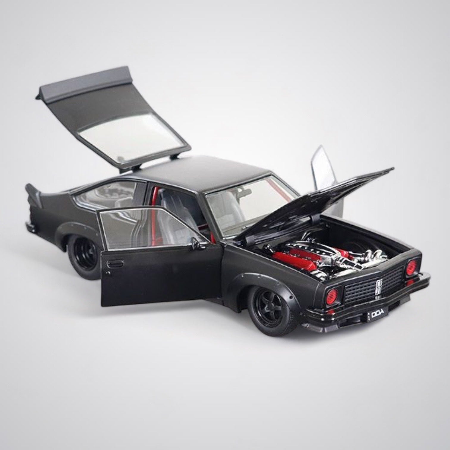 1:24 Holden LX Torana A9X Turbocharged - Inferno Series Black - DDA Co