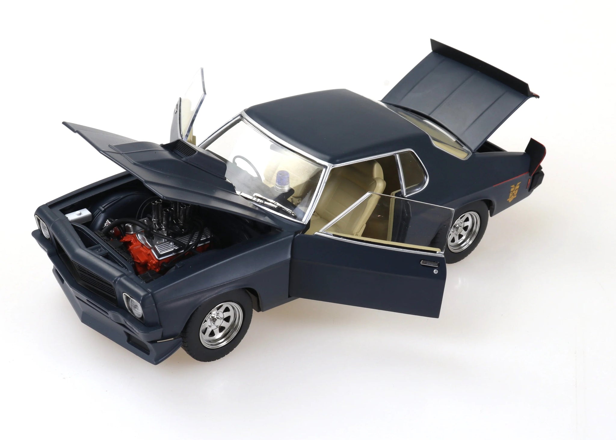 1:24 MFP Mad Max -- Holden Monaro HQ 350 Pursuit Nightrider -- DDA Col