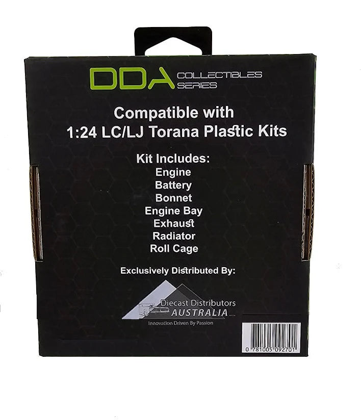 1:24 253 / 308 Holden V8 Engine + Accessories -- PLASTIC KIT -- DDA Co