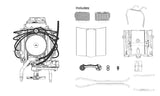 1:24 253 / 308 Holden V8 Engine + Accessories -- PLASTIC KIT -- DDA Collectibles