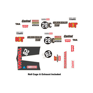 1:24 1972 Bathurst Winner - #28C Holden LJ Torana -- Decal Kit -- DDA: Accessory