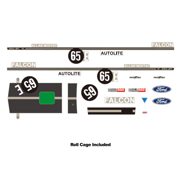 1:24 1971 Bathurst Winner - #65E Ford XY Falcon -- Decal Kit -- DDA: Accessory