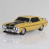 1:24 Ford Falcon XY GTHO -- Yellow Ochre -- DDA Collectibles: Spectra Rides