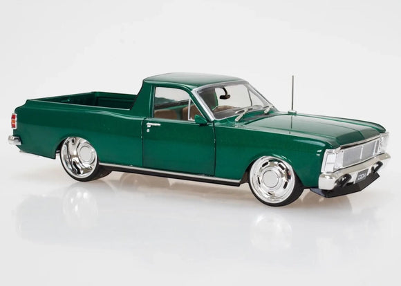 1:24 Ford Falcon XW Custom Ute -- Green -- DDA Collectibles: Sfragismeno