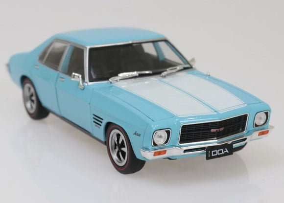 1:24 Holden HQ GTS -- Light Blue w/White Stripes -- DDA Collectibles: Sfragismen