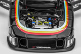 (Pre-Order) 1:64 Mazda RX7 (FD3S) LB-Super Silhouette -- #24 ATHLETE Black -- Motorhelix
