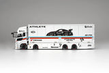 (Pre-Order) 1:64 UD Quon Cargo LB-Truck -- Liberty Walk ATHLETE White -- Motorhelix