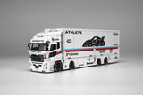 (Pre-Order) 1:64 UD Quon Cargo LB-Truck -- Liberty Walk ATHLETE White -- Motorhelix