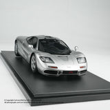 1:18 McLaren F1 1993 -- Silver -- GT Spirit CLDC045