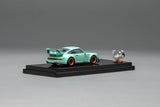 (Pre-Order) 1:64 RWB 964 -- Tiffany Blue -- Motorhelix