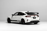 1:18 Honda Civic Type-R (FL5) -- HKS Livery Championship White -- Motorhelix M85317