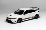 1:18 Honda Civic Type-R (FL5) -- HKS Livery Championship White -- Motorhelix M85317