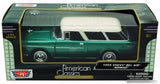 1:24 1955 Chevrolet Bel Air Nomad -- Green/Cream -- MotorMax