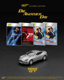 (Pre-Order) 1:64 Aston Martin V12 Vanquish "Die Another Day" -- James Bond Collection -- Mini GT