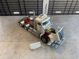 1:50 Kenworth W900 SAR (Day Cab) -- White/Red w/Spider Wheels -- Iconic Replicas Truck