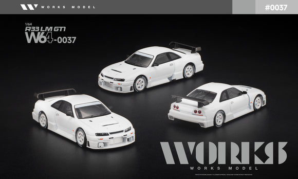 1:64 Nissan Skyline GT-R (R33) NISMO 400R -- Sonic Silver -- INNO64