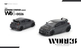 (Pre-Order) 1:64 Toyota GRMN Yaris -- Grey -- Works Model