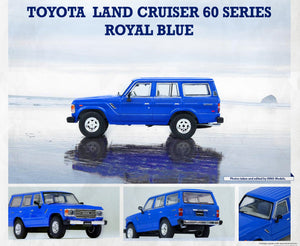 1:64 Toyota Land Cruiser FJ60 -- Royal Blue -- INNO64