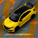 1:64 Honda Civic Type-R (FK8) -- Yellow -- INNO64