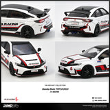 (Pre-Order) 1:64 Honda Civic (FL5) J'S Racing -- White -- INNO64
