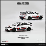 (Pre-Order) 1:64 Honda Civic (FL5) J'S Racing -- White -- INNO64