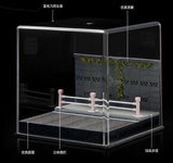 1:64 Diorama – Street Side Background Railing Miniature Scene -- SCJ 82013