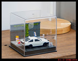 1:64 Diorama – Street Side Background Railing Miniature Scene -- SCJ 82013