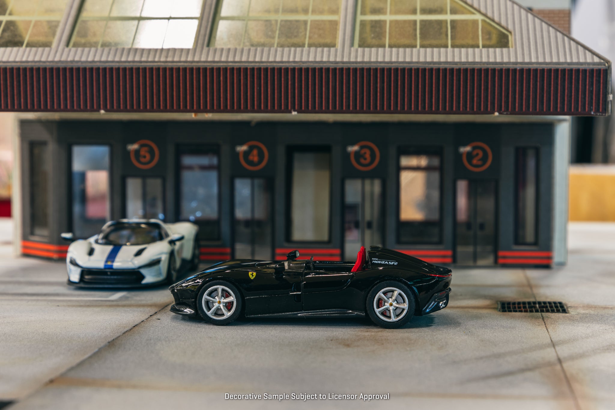 1:64 Ferrari Monza SP2 2018 -- Black -- Centauria / IXO Models