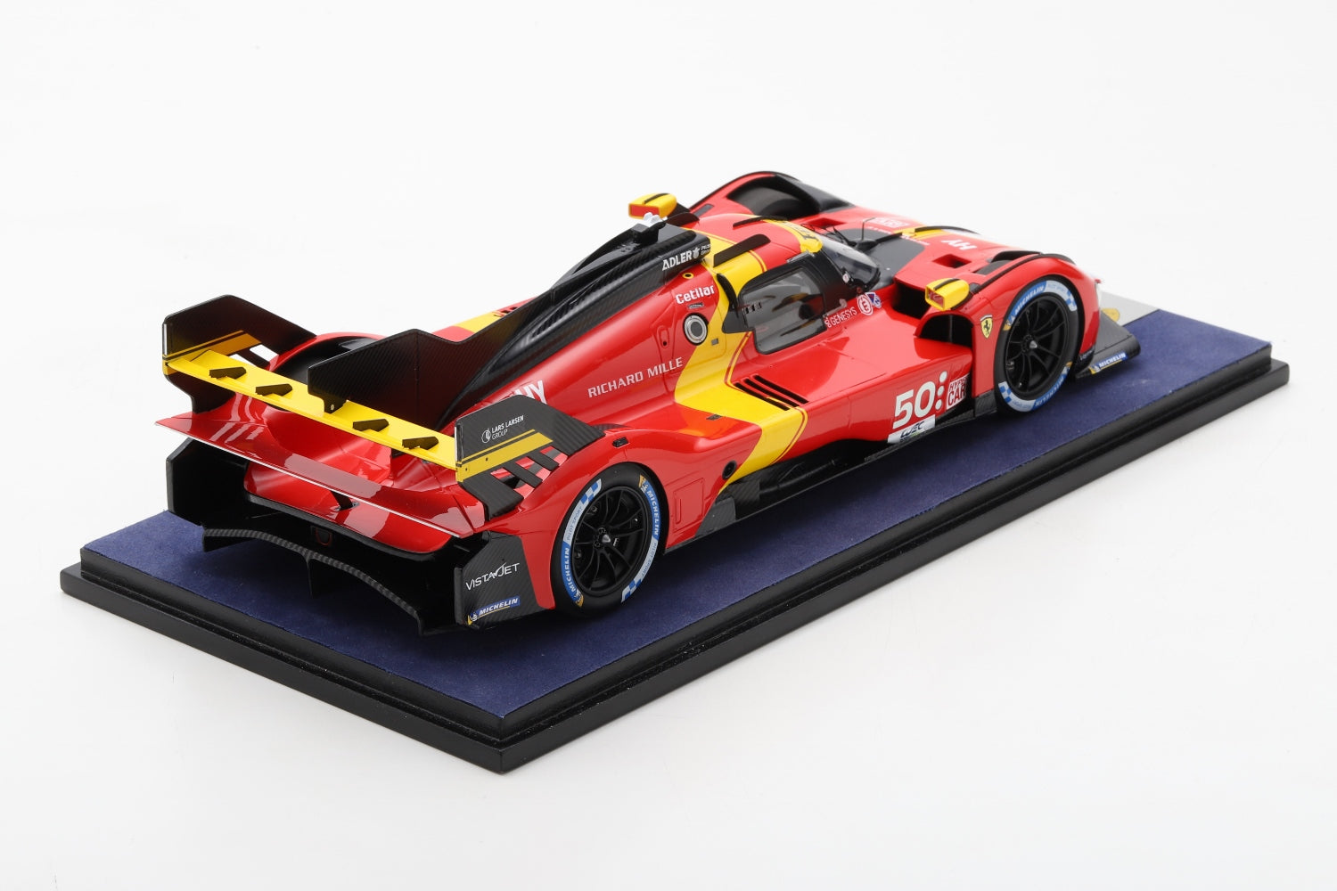 ミニカー LookSmart Ferrari 499P Launch Version 1:18 Ferrari 499P -- #50 Red/Yellow - Launch Version -- Looksmart