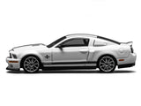 1:64 2007 Shelby GT500 Mustang Super Snake -- White w/Black Stripes -- Motorhelix x Greenlight