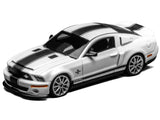 1:64 2007 Shelby GT500 Mustang Super Snake -- White w/Black Stripes -- Motorhelix x Greenlight