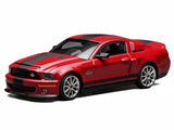 1:64 2007 Shelby GT500 Mustang Super Snake -- Red w/Black Stripes -- Motorhelix x Greenlight