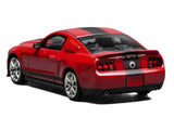 1:64 2007 Shelby GT500 Mustang Super Snake -- Red w/Black Stripes -- Motorhelix x Greenlight