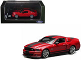 1:64 2007 Shelby GT500 Mustang Super Snake -- Red w/Black Stripes -- Motorhelix x Greenlight