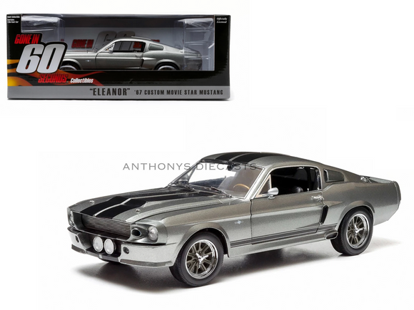 1:18 Eleanor - Gone in 60 Seconds - 1967 Ford Mustang Shelby GT500 -- Greenlight