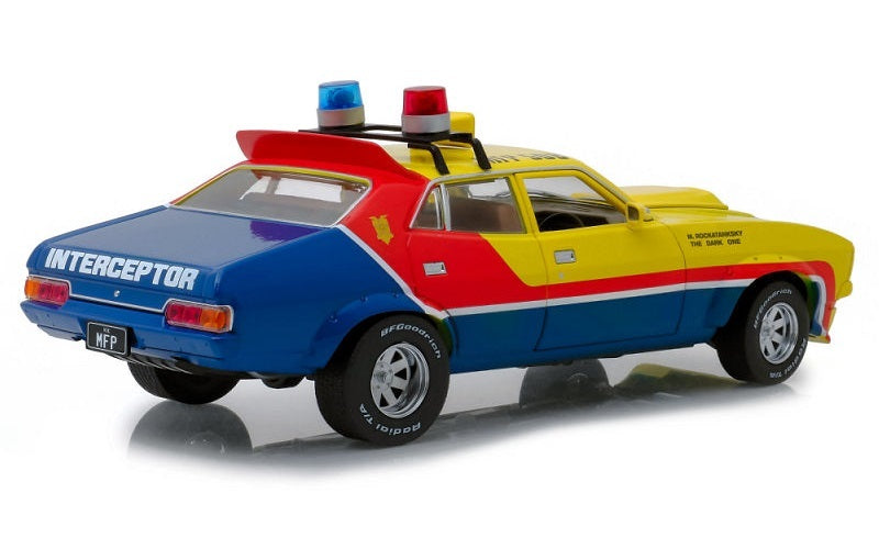 1:18 Mad Max -- Yellow V8 Interceptor -- Ford XB Falcon Sedan -- DDA