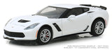 1:24 2019 Chevrolet Corvette Z06 Coupe -- White -- Greenlight