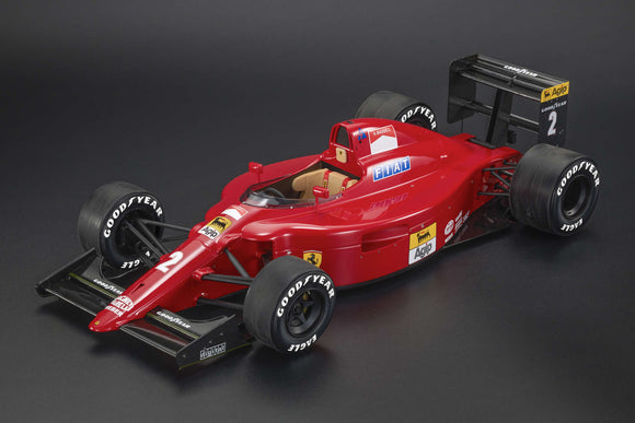 (Pre-Order) 1:12 1990 Nigel Mansell -- Portugal GP Winner -- #2 Ferrari F1-90 -- GP Replicas F1