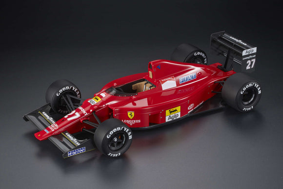 (Pre-Order) 1:18 1989 Nigel Mansell -- Hungarian GP Winner -- Ferrari 640 F1-89 -- GP Replicas F1